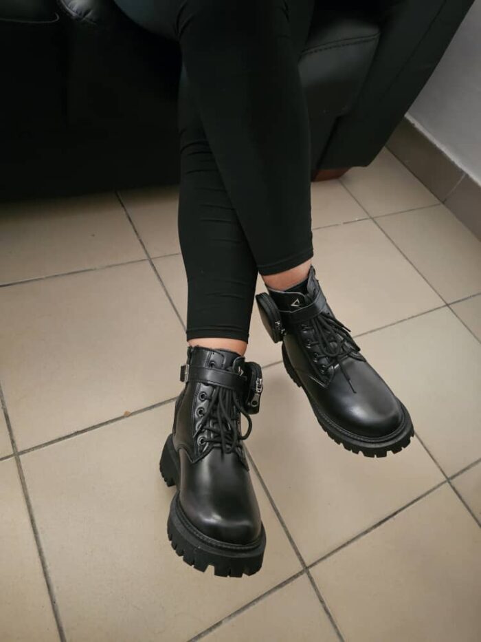 Bottes en cuir