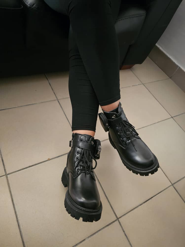 Bottes en cuir